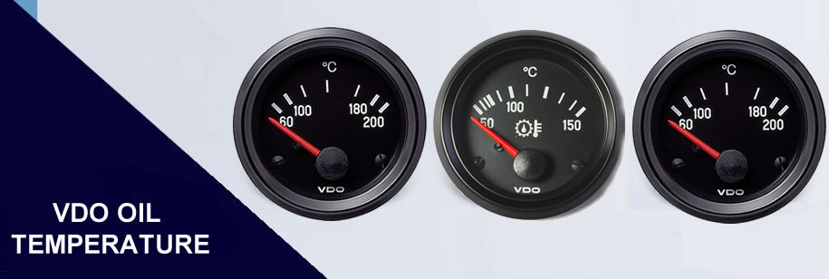 vdo oil temperature gauges